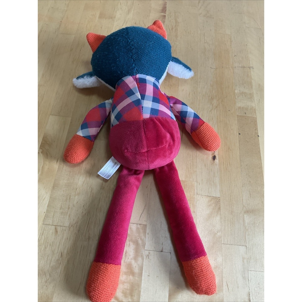 Spark Create Imagine Fur Pals Fox 17"‎ Plush Crinkle Ears Rattle Stuffed Animal - Picture 6 of 7